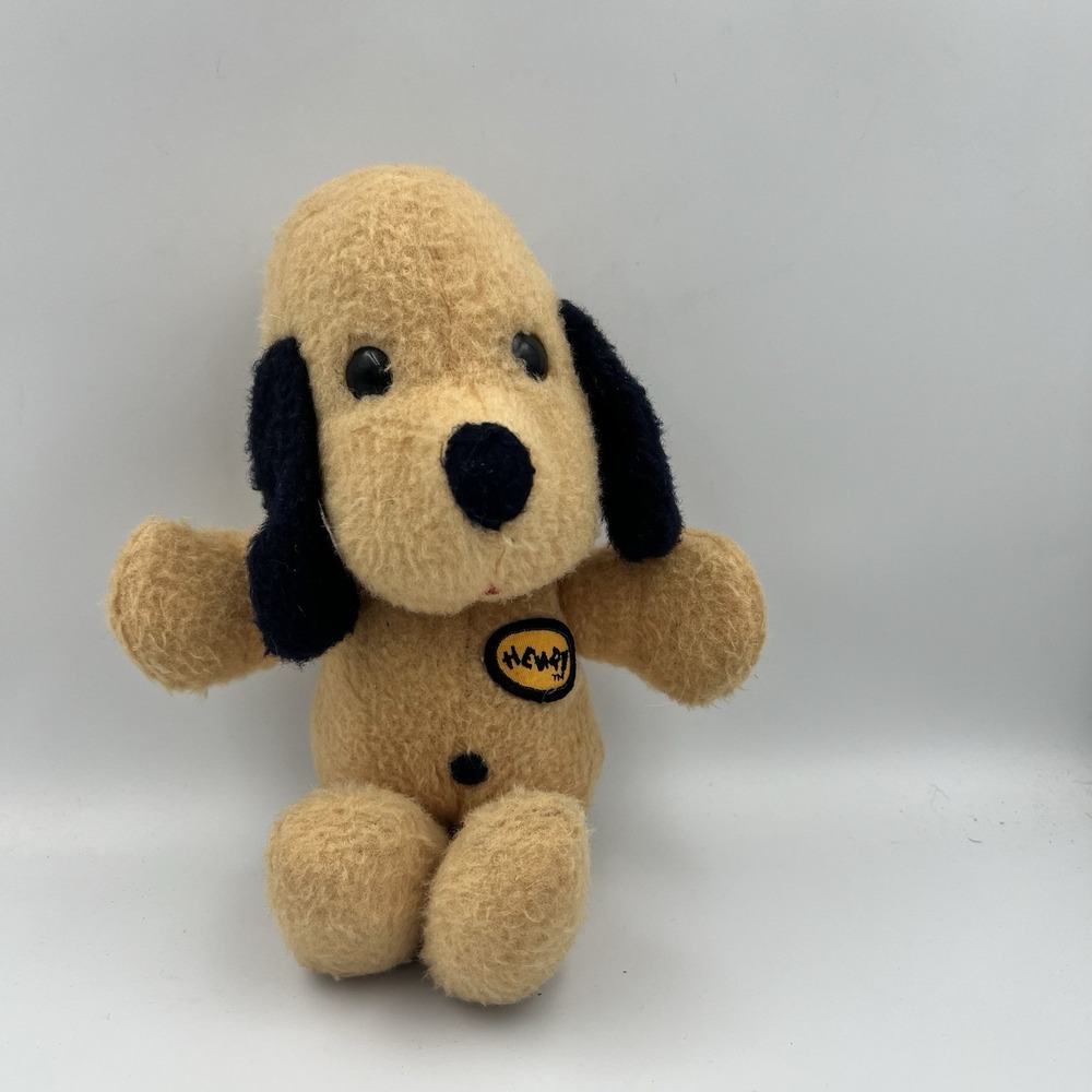 Vintage 70s Animal Fair Henry The Dog 12" Plush Stuffed Animal Mascot
